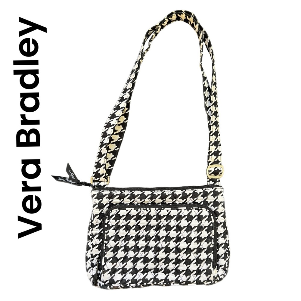 Vera Bradley Black and White Crossbody Bag